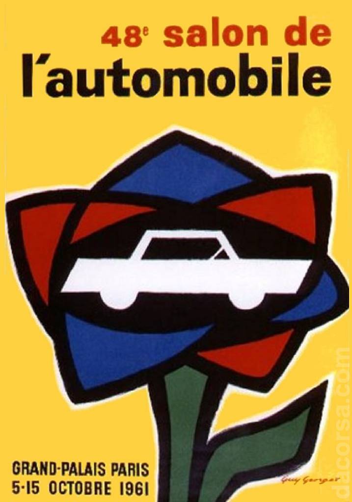 Event Poster for 48. Salon de l'automobile de Paris