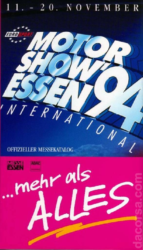 Image representing 27. Essen Motor Show