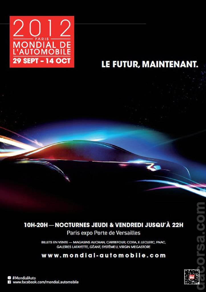 Image representing Mondial de l'automobile de Paris 2012