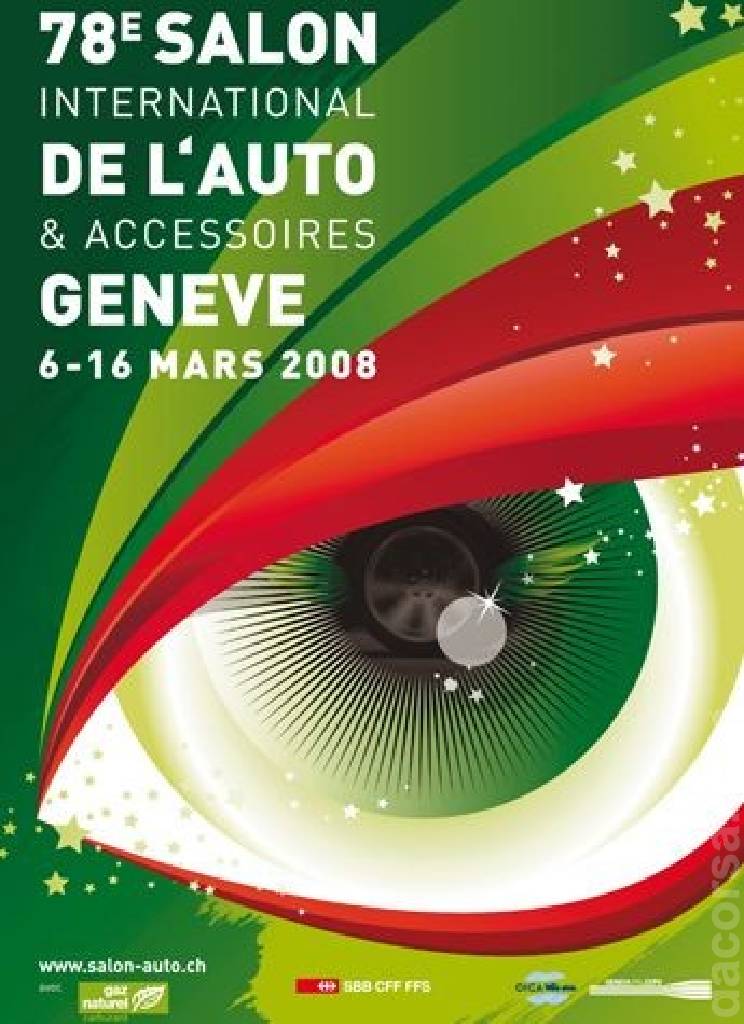 Event Poster for 78. Salon International de l'auto