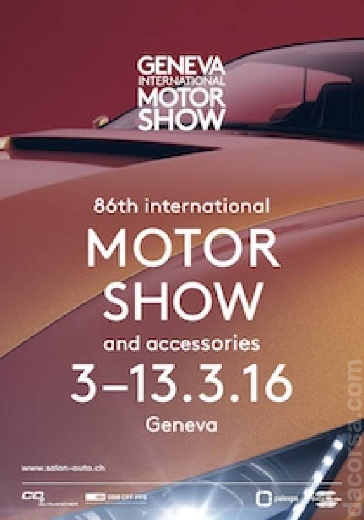 Event Poster for 86. Salon International de l'auto