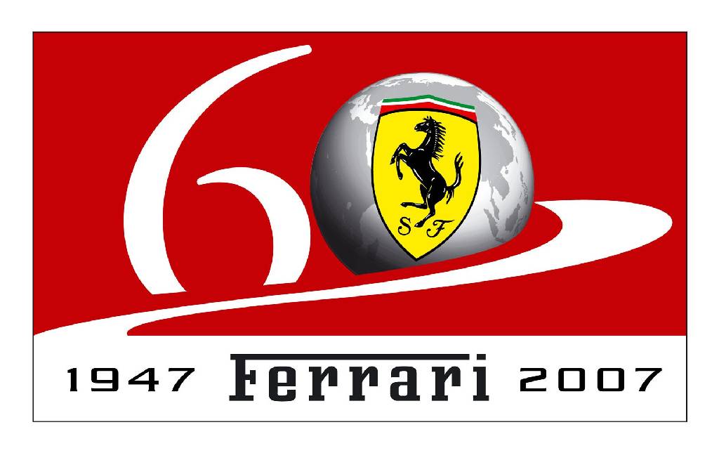 Event Poster for Ferrari 60th Anniversary Concorso d'Eleganza 2007