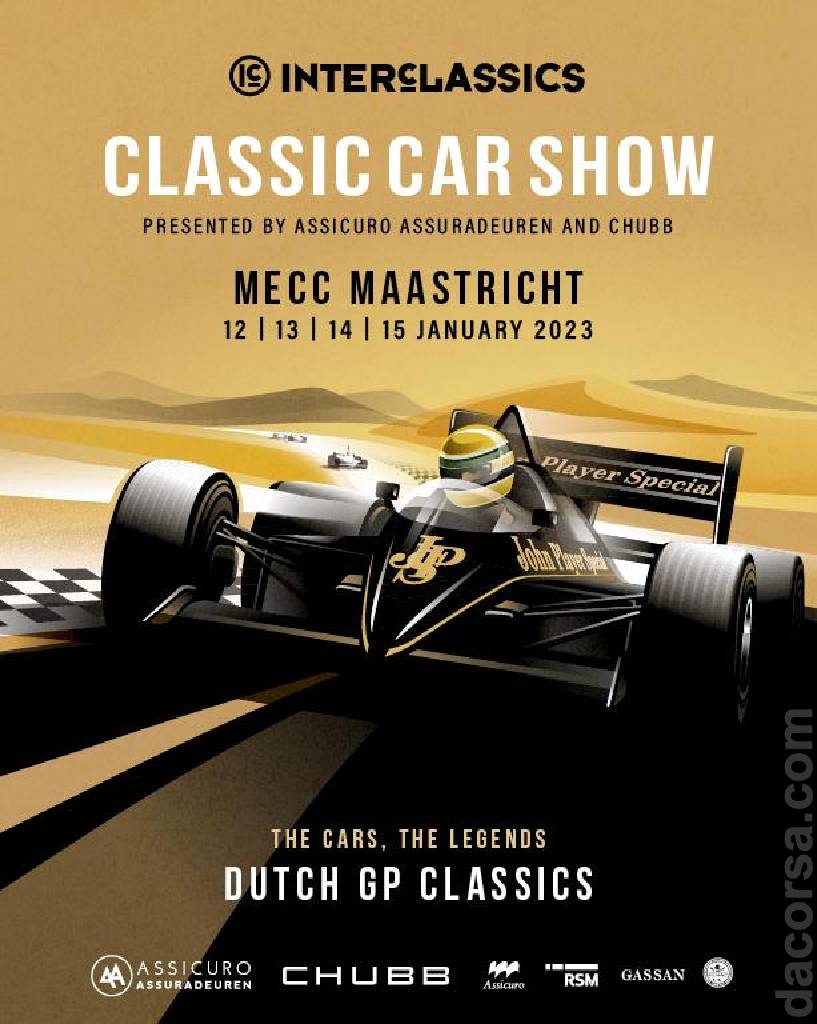 Event Poster for InterClassics Maastricht 2023