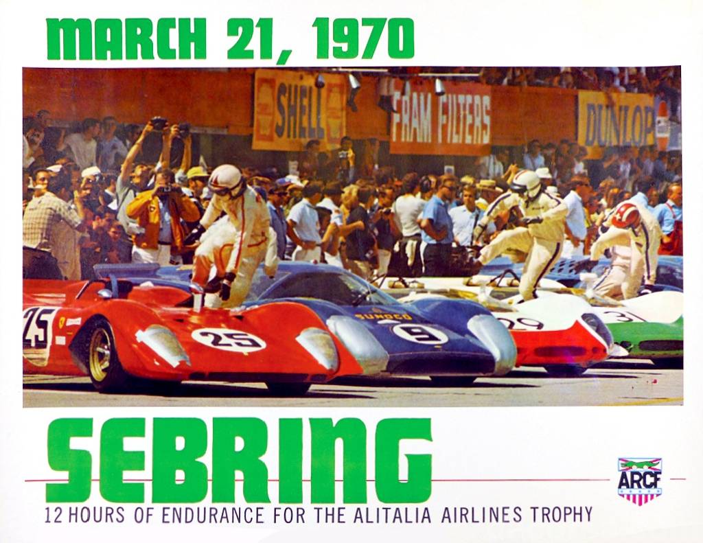 Event Poster for 12 Hours of Sebring 1970