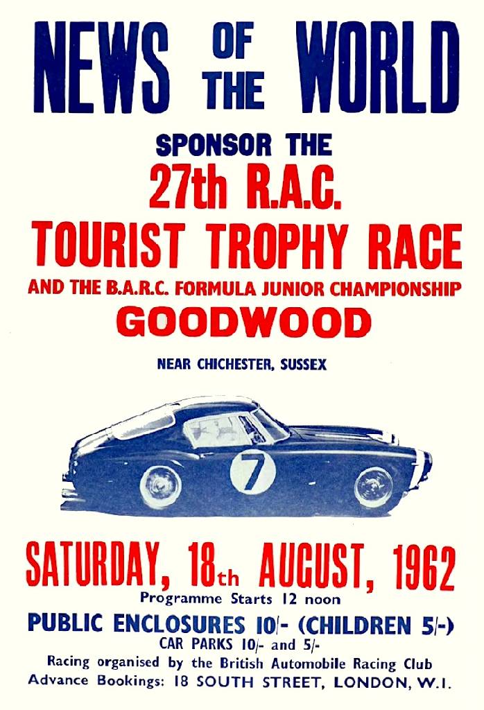 Event Poster for 27. RAC Tourist Trophy