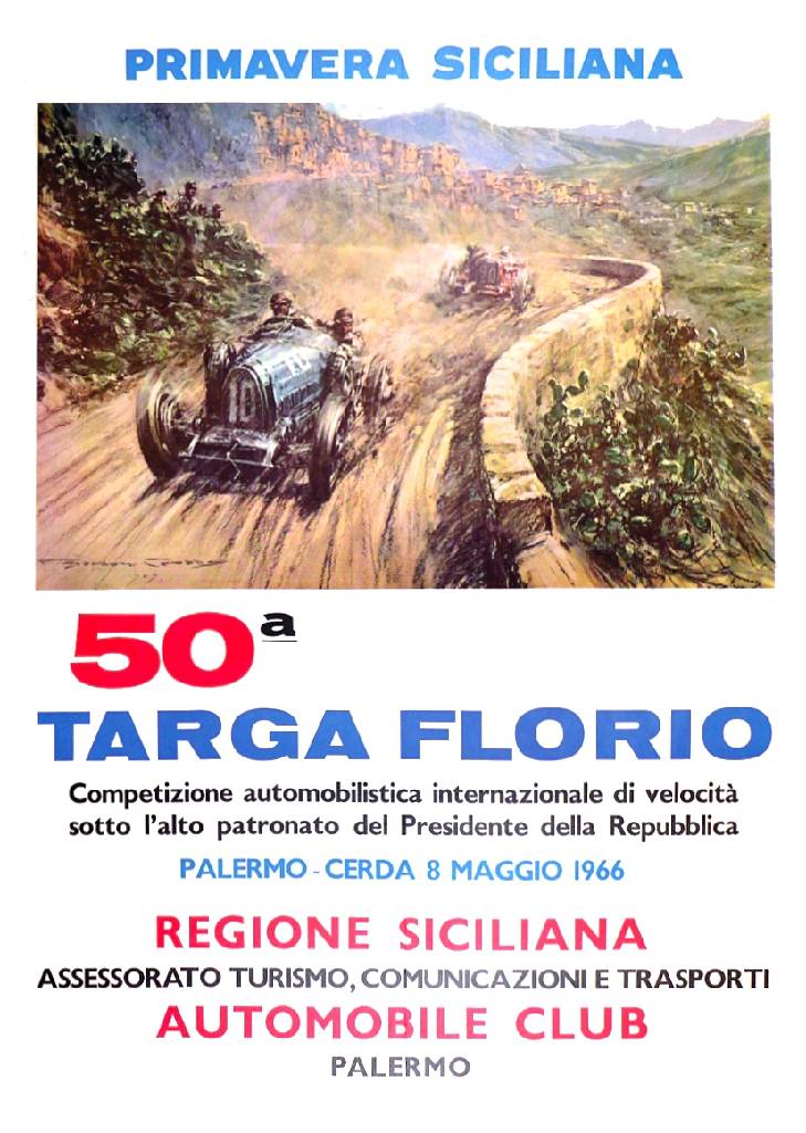 Event Poster for 50. Targa Florio