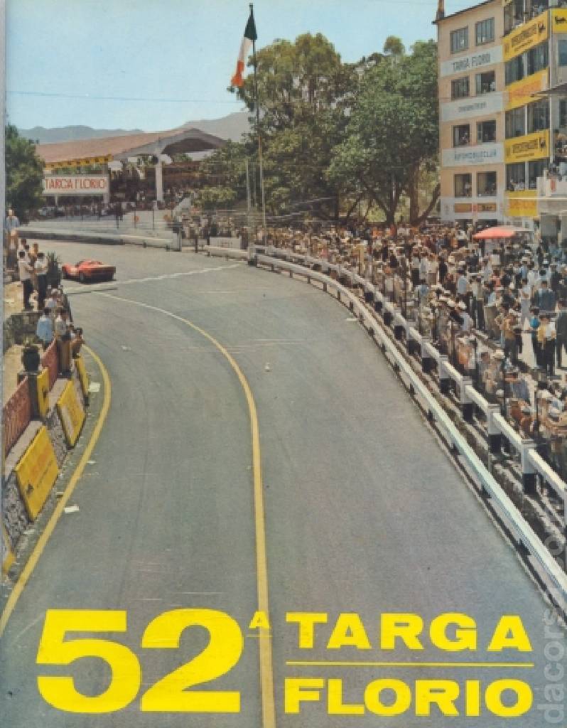 Event Poster for 52. Targa Florio