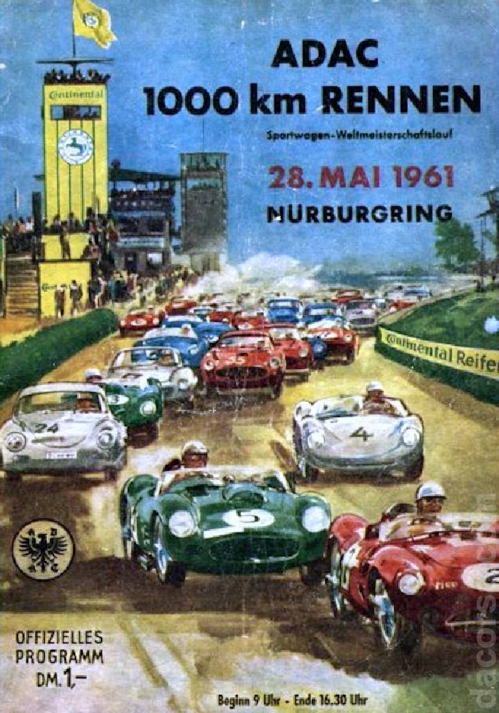 Image representing ADAC 1000km Rennen N&uuml;rburgring 1961