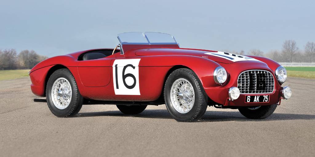 header image for Ferrari 340 America registry