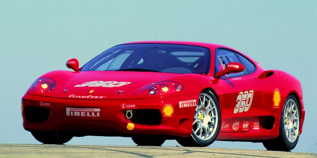 header image for Ferrari 360 Challenge registry