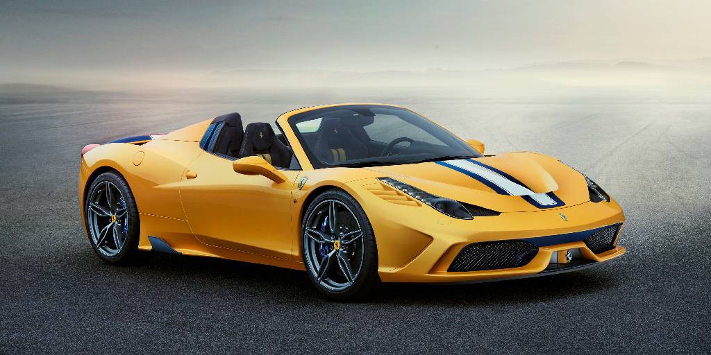 header image for Ferrari 458 Speciale Aperta registry