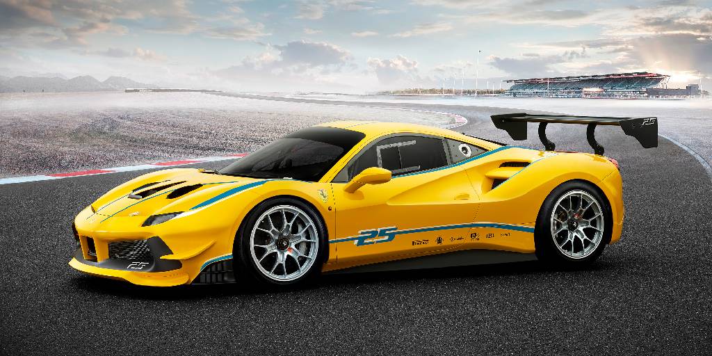 header image for Ferrari 488 Challenge registry