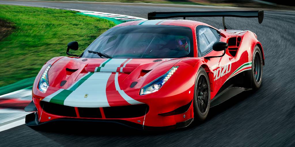 header image for Ferrari 488 GT3 EVO registry