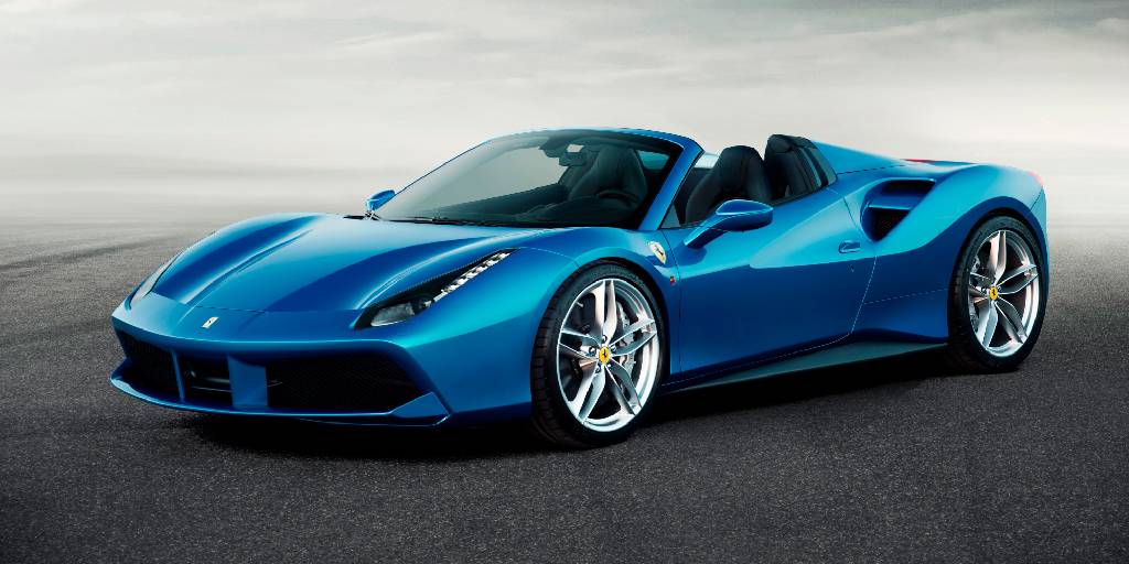 header image for Ferrari 488 Spider registry