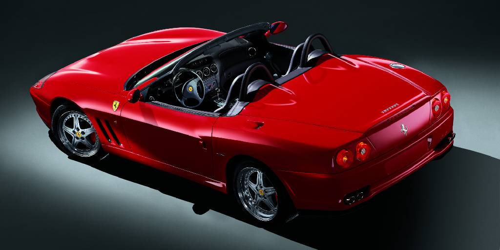 header image for Ferrari 550 Barchetta Pininfarina registry