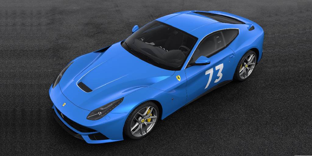 header image for Ferrari F12berlinetta '70 anni' registry