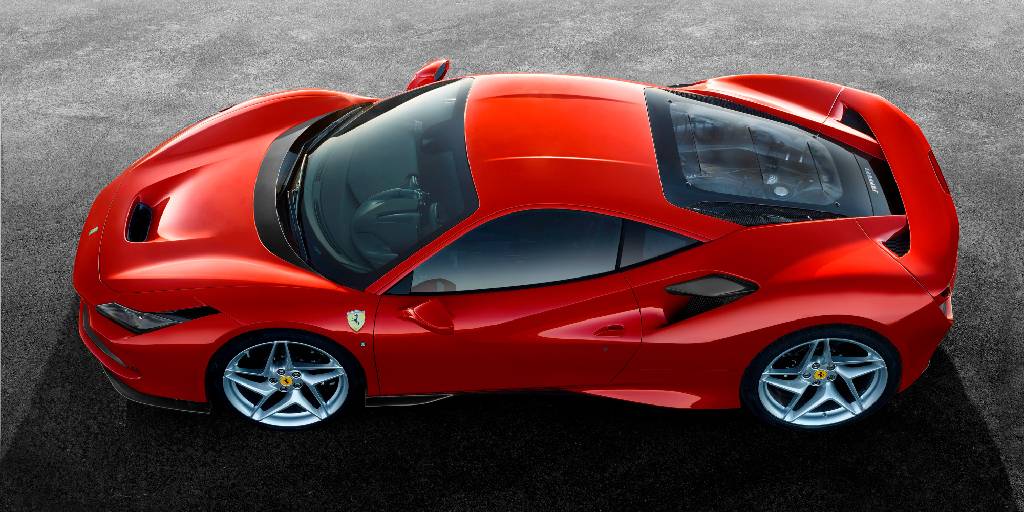 header image for Ferrari F8 Tributo registry