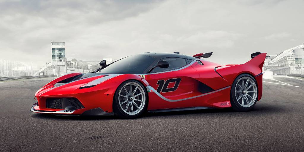 header image for Ferrari FXX-K registry