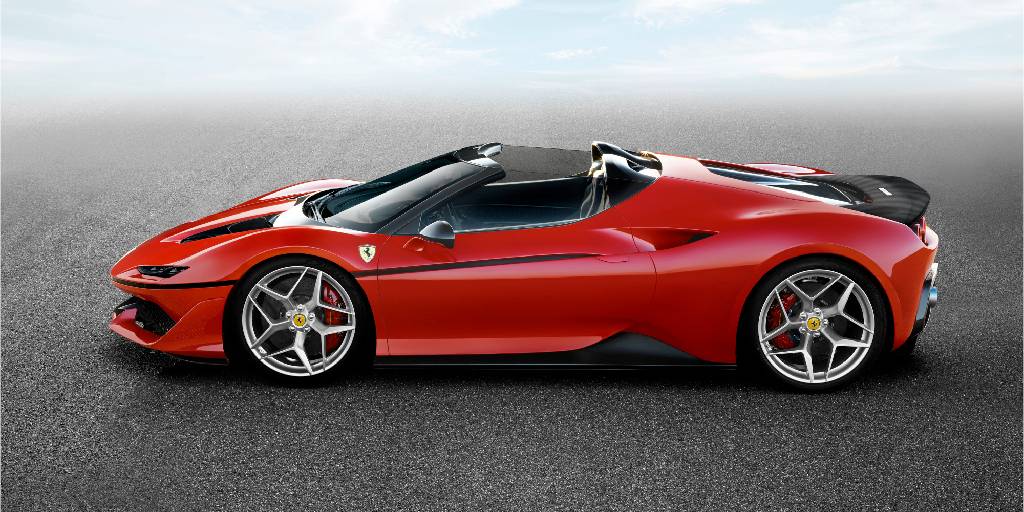 header image for Ferrari J50 registry