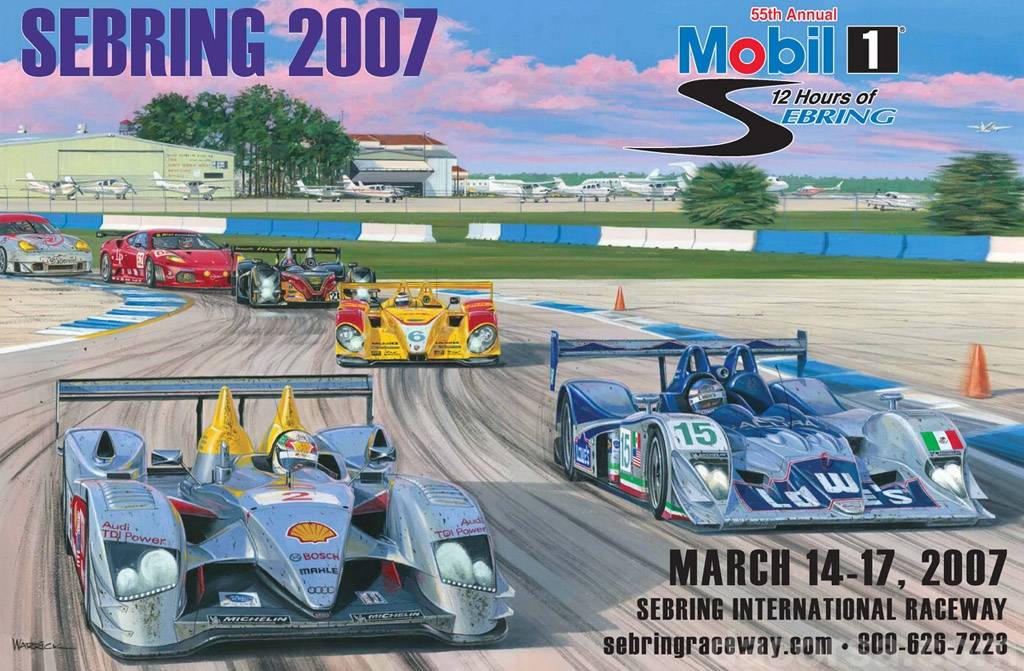 Image representing 55th Mobil 1 Twelve Hours of Sebring, American Le Mans Series round 01, United States, 14 - 17 March 2007