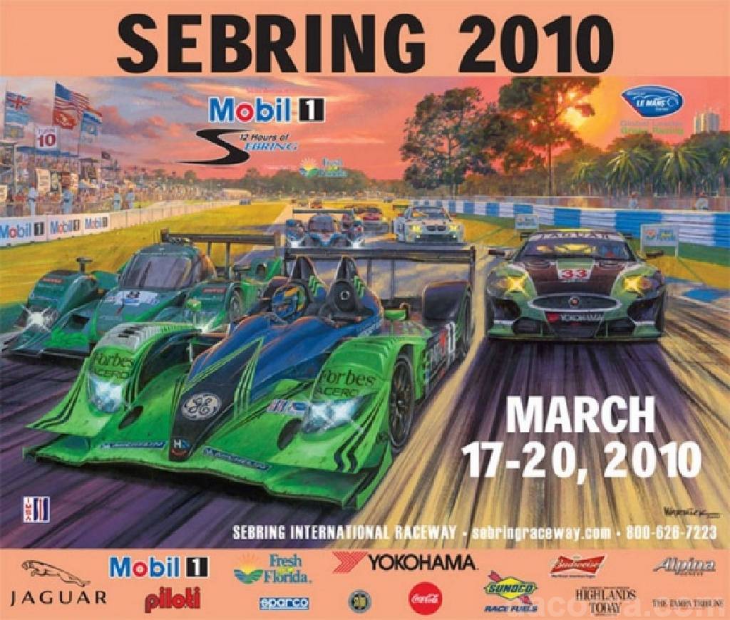 Image representing 58th Mobil 1 Twelve Hours of Sebring, American Le Mans Series round 01, United States, 17 - 20 March 2010