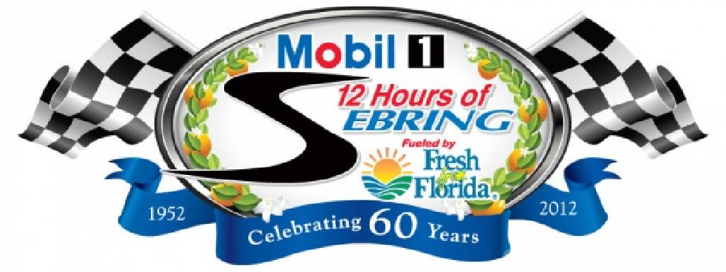 Poster of 60th Anniversary Mobil 1 Twelve Hours of Sebring fueled by Fresh from Florida, American Le Mans Series round 01, United States, 14 - 17 March 2012