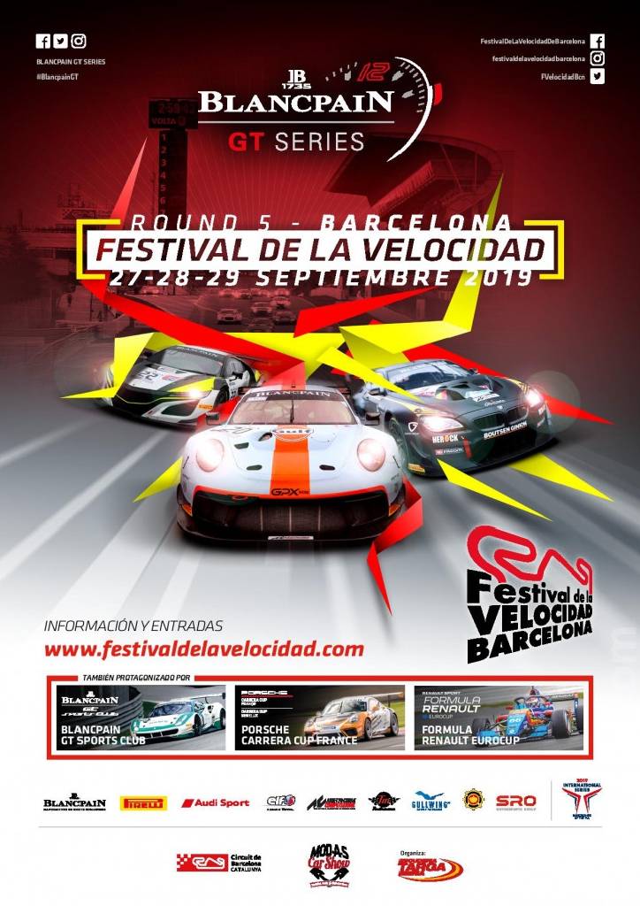 Poster of Blancpain GT Series Endurance Cup Catalunya 2019, Spain, 26 - 29 September 2019