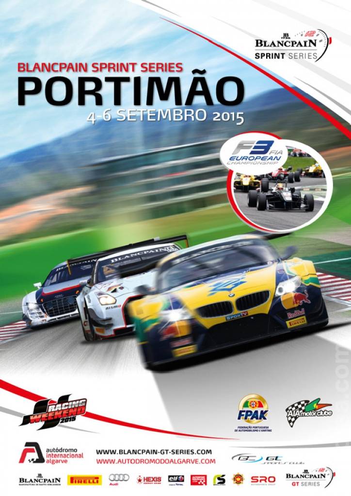 Poster of Blancpain GT Series Sprint Cup Algarve 2015, Portugal, 4 - 6 September 2015