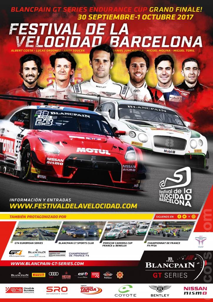 Poster of Festival de la Velocidad 2017, Blancpain GT Series round 10, Spain, 30 September - 1 October 2017