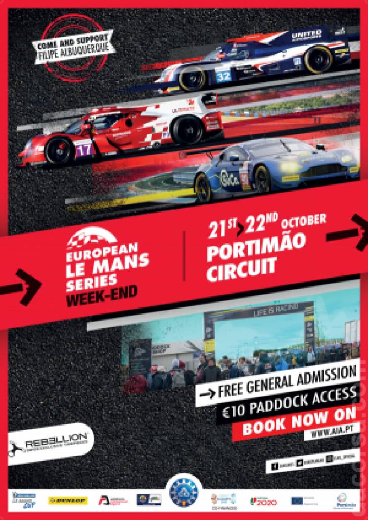 Poster of 4 Hours of Portimao 2017, European Le Mans Series round 06, Portugal, 22 October 2017