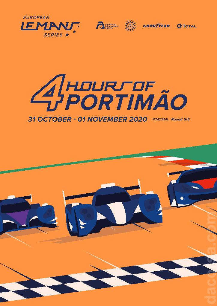 Image representing 4 Hours of Portimao 2020, European Le Mans Series round 05, Portugal, 1 November 2020