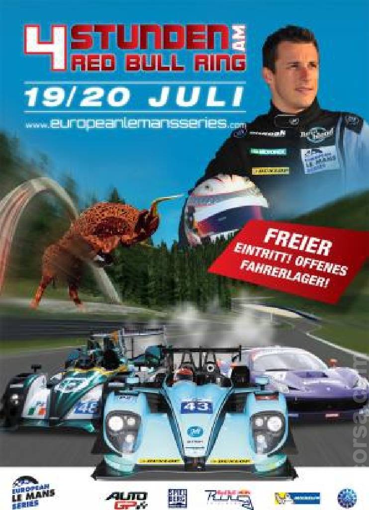 Poster of European Le Mans Series - Red Bull Ring 2014, Austria, 19 - 20 July 2014