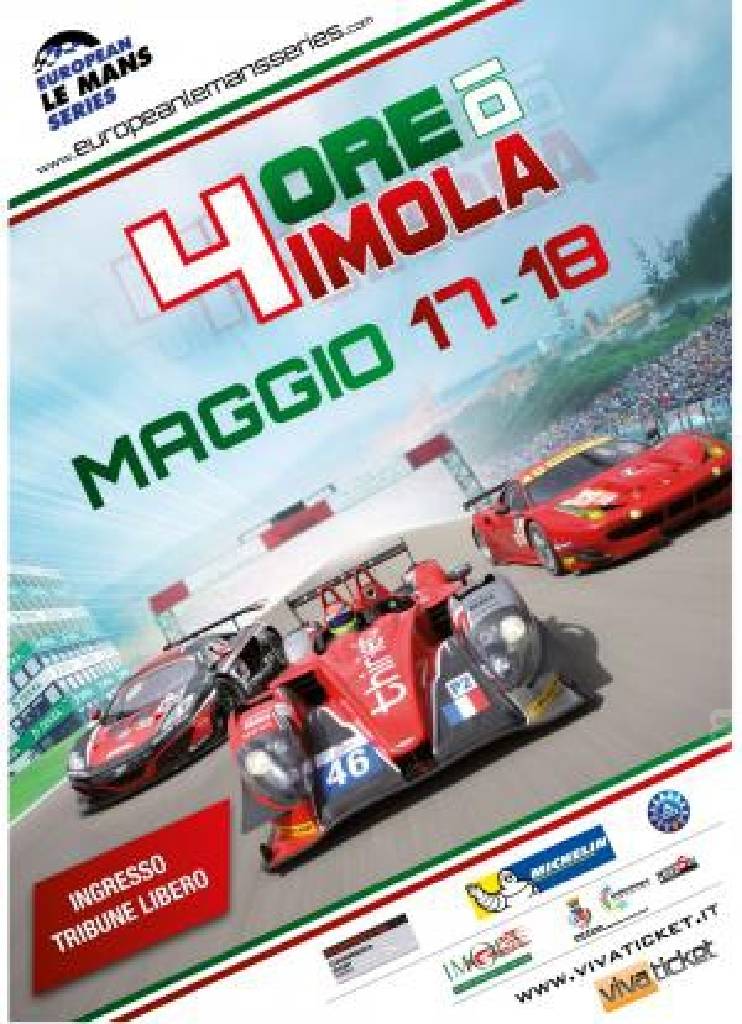 Poster of European Le Mans Series - Imola 2014, Italy, 17 - 18 May 2014