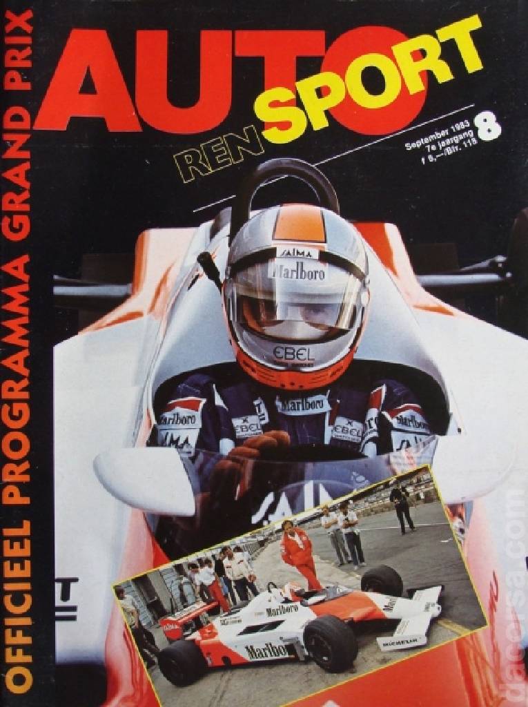 Image representing 32. Grote Prijs van Nederland, FIA Formula One World Championship round 12, Netherlands, 28 August 1983