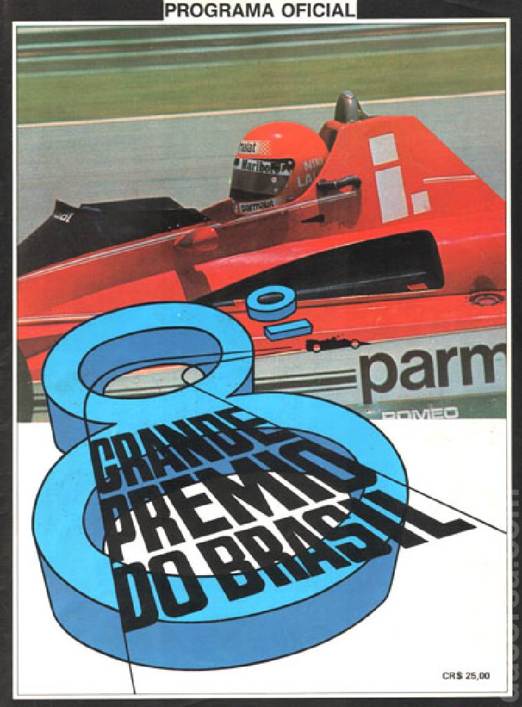 Poster of 8. Grande Premio do Brasil, FIA Formula One World Championship round 02, Brazil, 4 February 1979