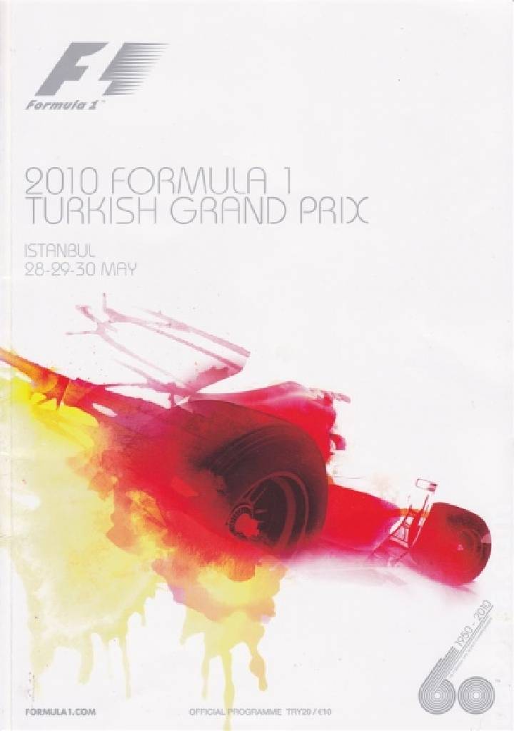 Image representing Formula 1 Turkish Grand Prix 2010, FIA Formula One World Championship round 07, Turkey, 28 - 30 May 2010