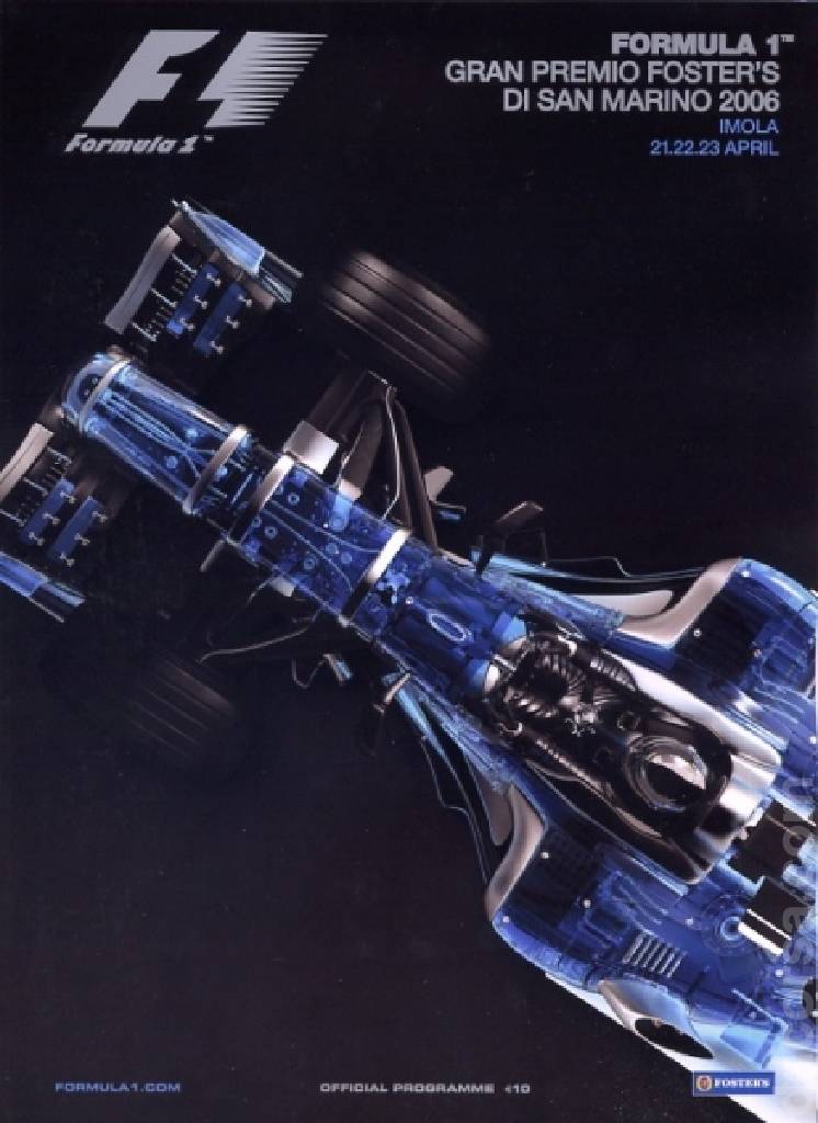 Image representing Gran Premio Foster's di San Marino 2006, FIA Formula One World Championship round 04, San Marino, 21 - 23 April 2006