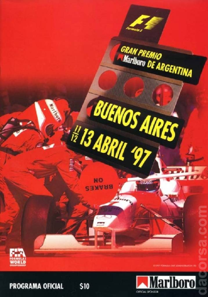 Image representing Gran Premio Marlboro de Argentina 1997, FIA Formula One World Championship round 03, Argentina, 11 - 13 April 1997