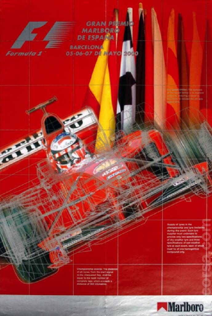 Image representing Gran Premio Marlboro de Espana 2000, FIA Formula One World Championship round 05, Spain, 5 - 7 May 2000