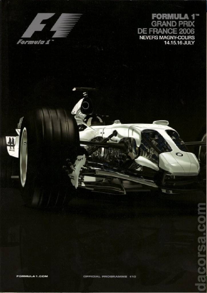 Image representing Grand Prix de France 2006, FIA Formula One World Championship round 11, France, 14 - 16 July 2006