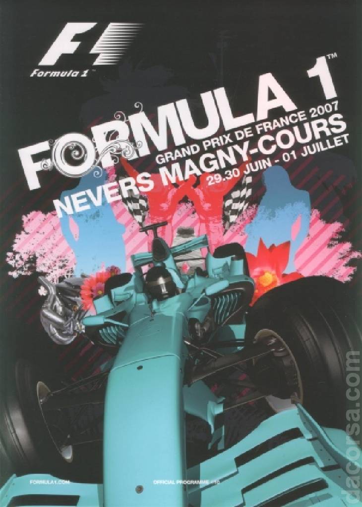 Poster of Grand Prix de France 2007, FIA Formula One World Championship round 08, France, 29 June - 1 July 2007