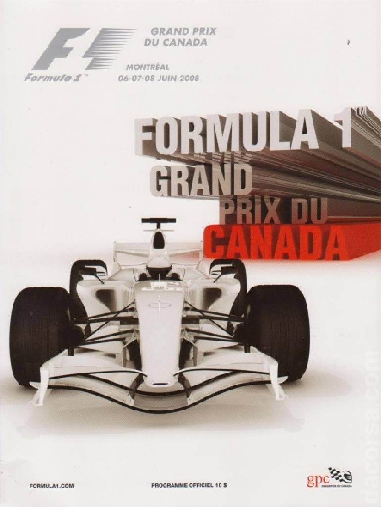 Image representing Grand Prix du Canada 2008, FIA Formula One World Championship round 07, Canada, 6 - 8 June 2008