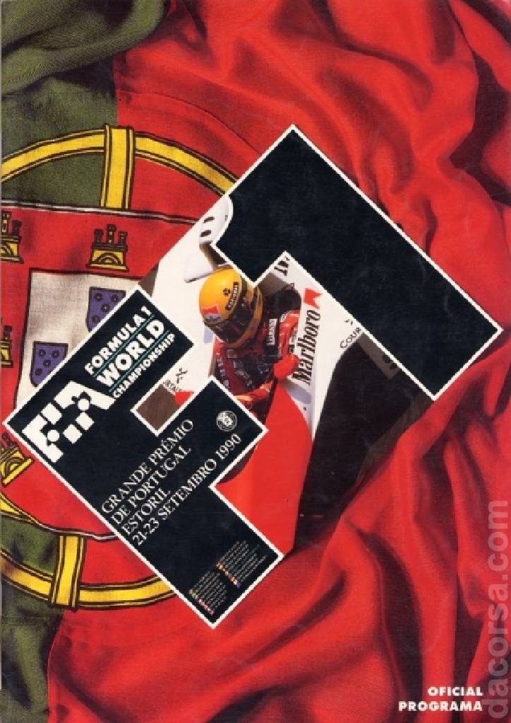 Poster of Grande Premio de Portugal 1990, FIA Formula One World Championship round 13, Portugal, 21 - 23 September 1990
