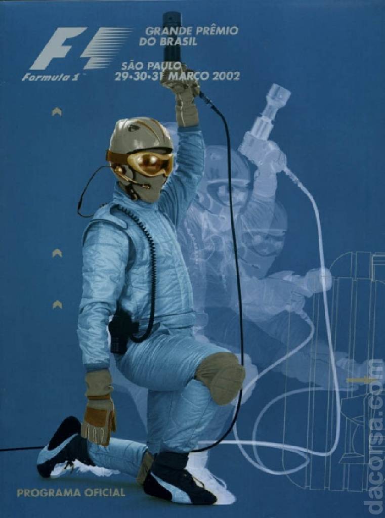Poster of Grande Premio Marlboro do Brasil 2002, FIA Formula One World Championship round 03, Brazil, 29 - 31 March 2002