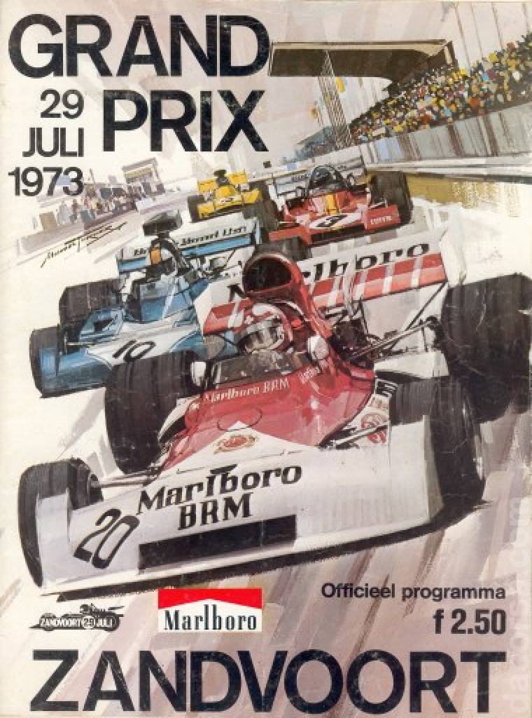 Poster of Grote Prijs van Nederland 1973, FIA Formula One World Championship round 10, Netherlands, 29 July 1973