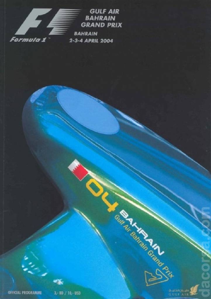 Image representing Gulf Air Bahrain Grand Prix 2004, FIA Formula One World Championship round 03, Bahrain, 2 - 4 April 2004
