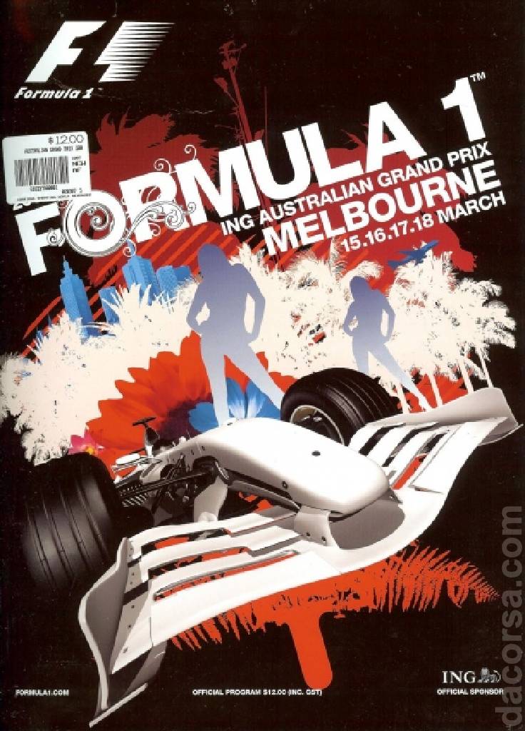 Image representing ING Australian Grand Prix 2007, FIA Formula One World Championship round 01, Australia, 15 - 18 March 2007