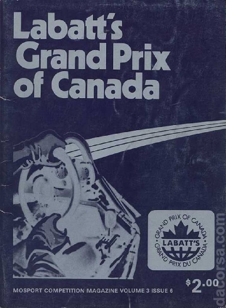 Poster of Labatt's Grand Prix of Canada 1977, FIA Formula One World Championship round 16, Canada, 9 October 1977