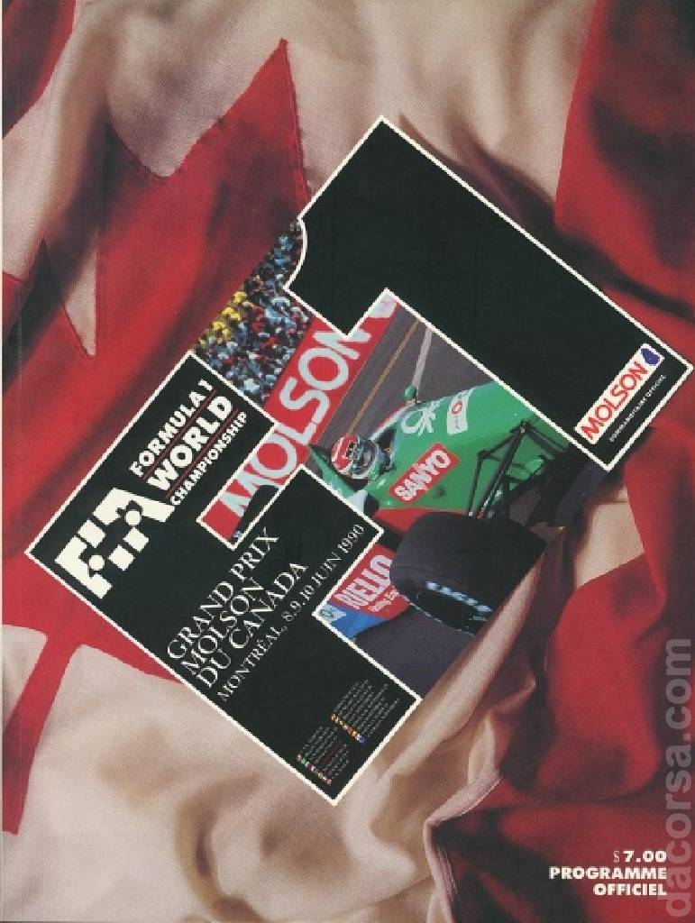 Image representing Molson Grand prix du Canada 1990, FIA Formula One World Championship round 05, Canada, 8 - 10 June 1990
