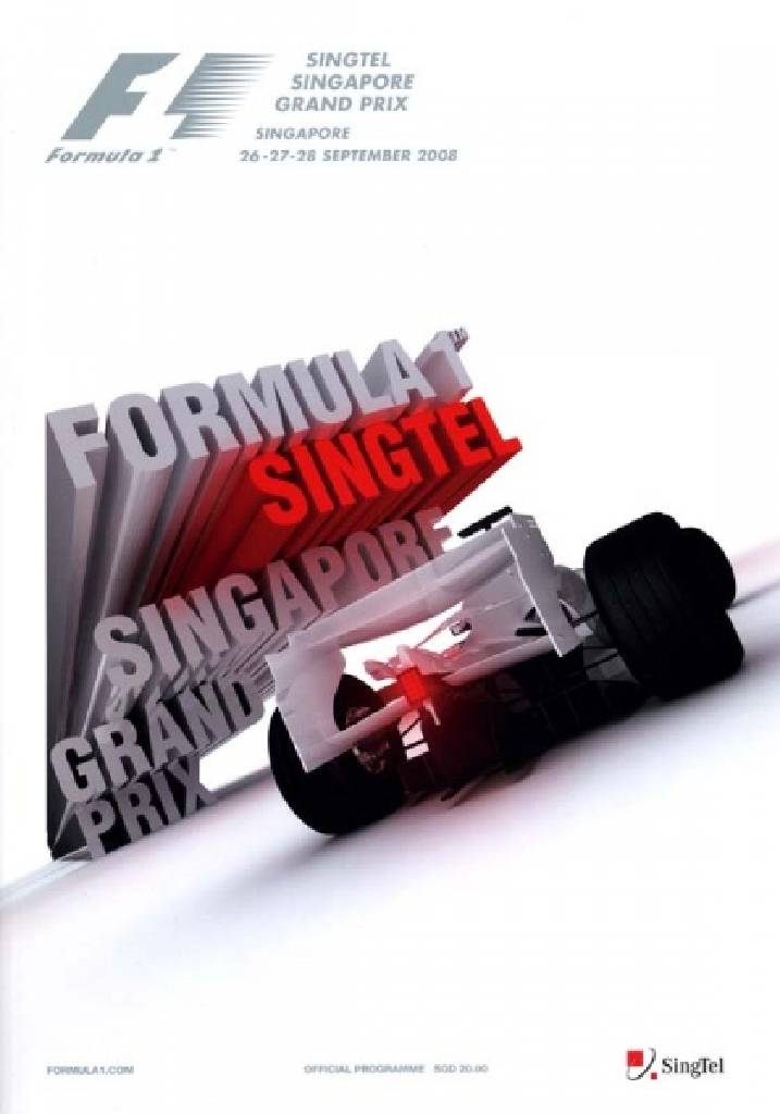 Image representing SingTel Singapore Grand Prix 2008, FIA Formula One World Championship round 15, Singapore, 26 - 28 September 2008